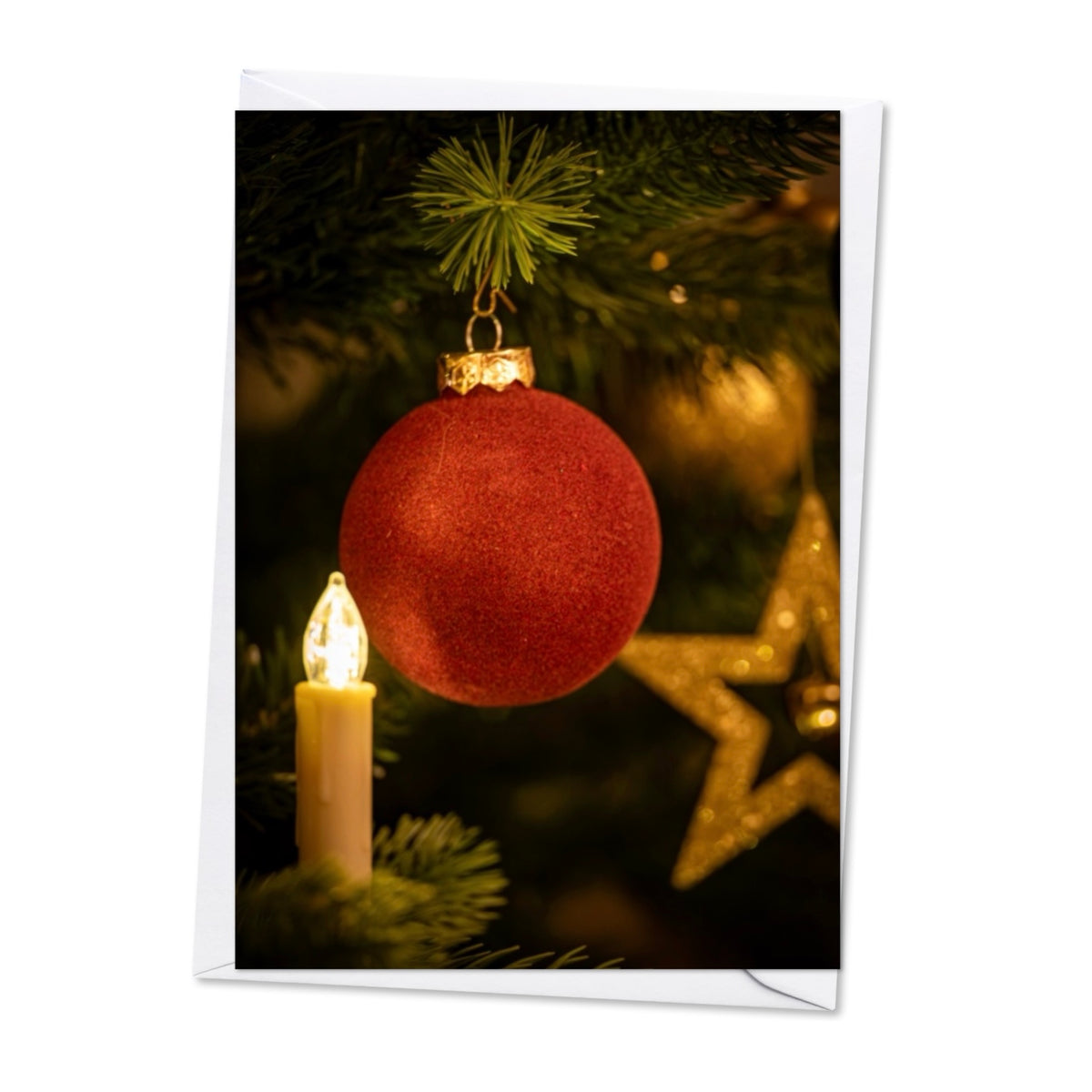 Weihnachten Kugel / ca. A6 (ca. 10.5 x 14.8)