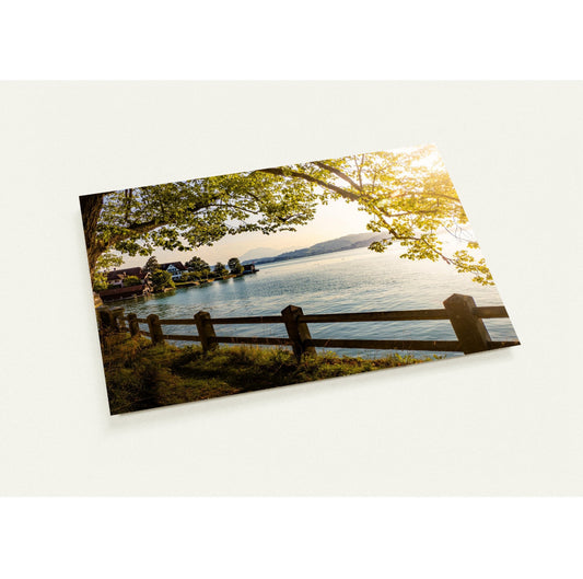 Abendzauber am Zugersee / A6 (10.5 x 14.8) - Roland Widmer widrol 