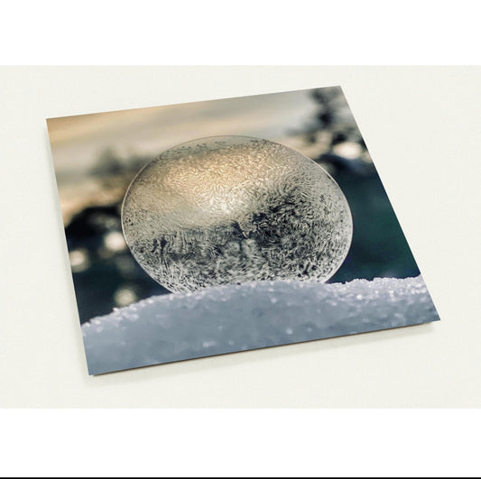 Frozen Bubble / 14.1 x 14.1 - Roland Widmer widrol 