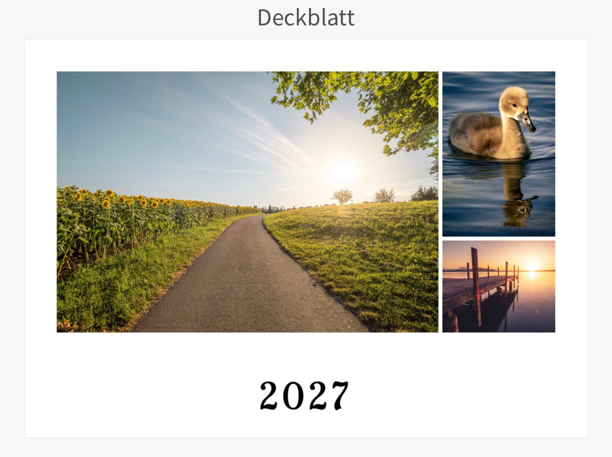 Wandkalender 2027