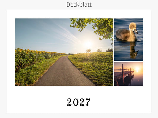 Wandkalender 2027