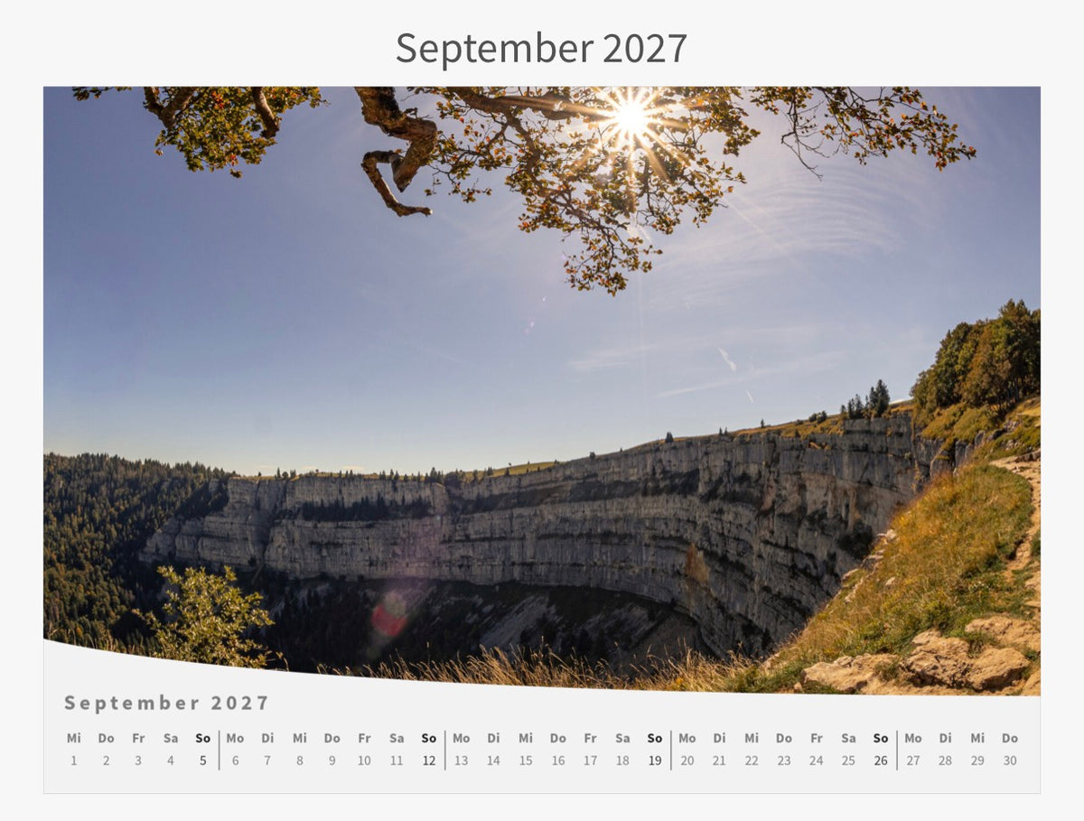 Wandkalender 2027