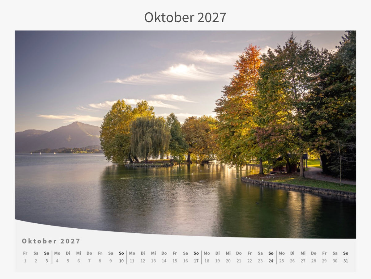 Wandkalender 2027